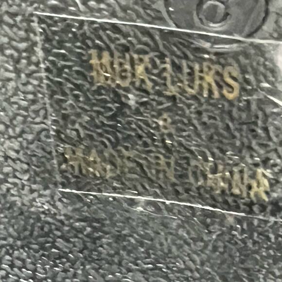 Muk Luks Sweater Knitted Rolled Cuff Gray Sweater Booties Boots Size 8 - Picture 10 of 11